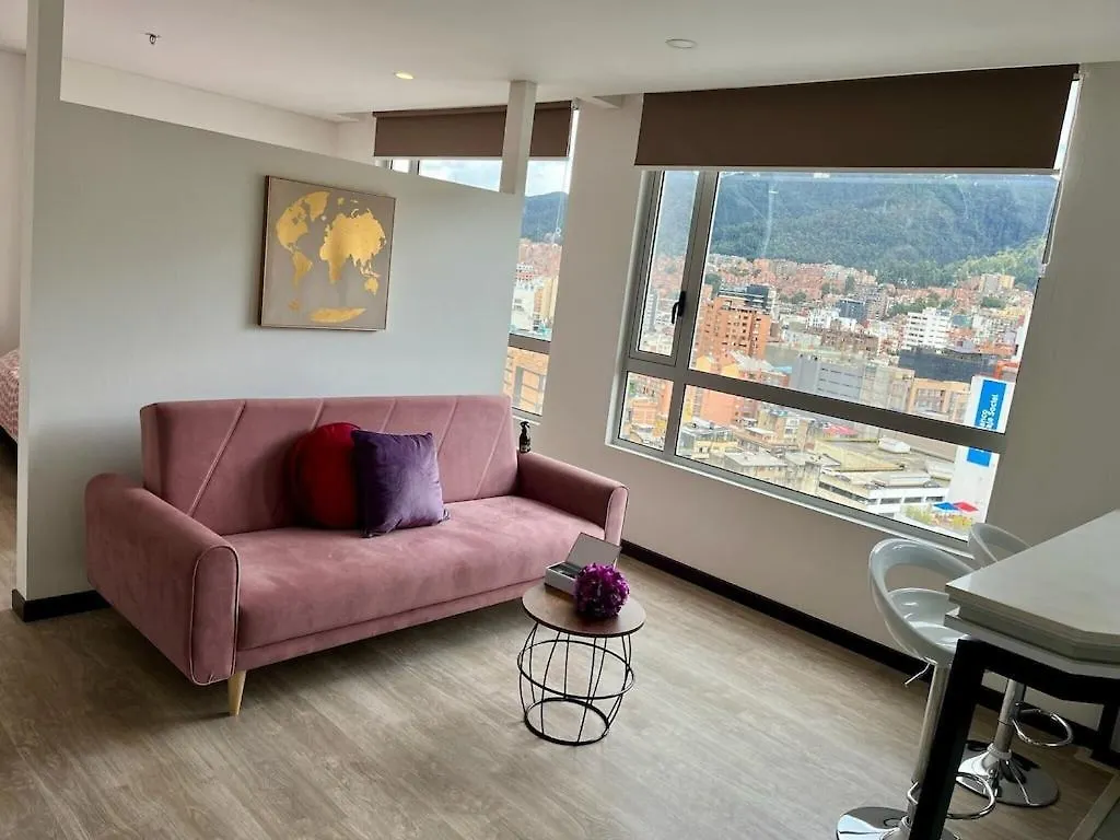 Hermoso Loft Con Vista Panoramica/ Ubicacion Estrategica Bogota Colombia